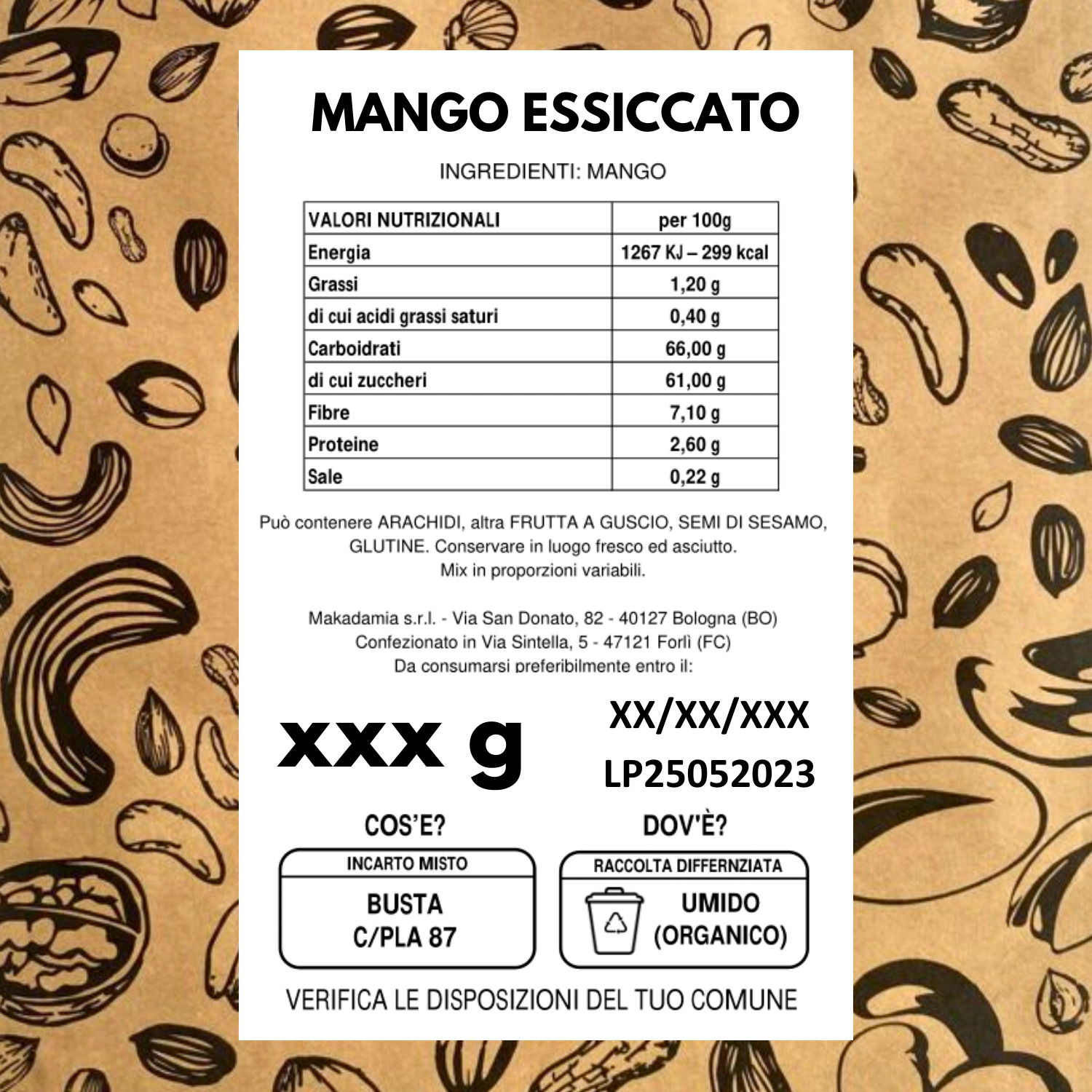 Mango Essiccato