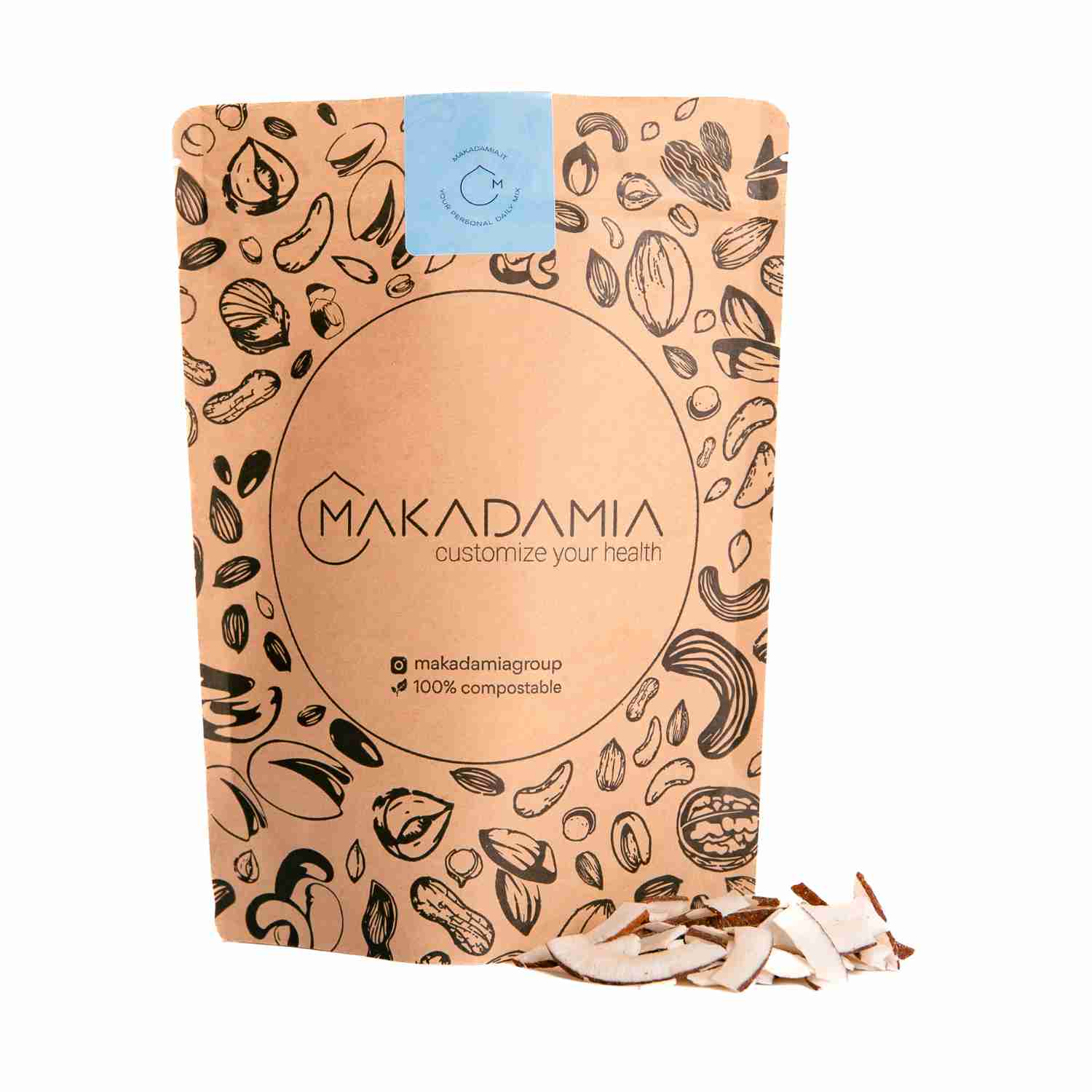 Getrocknete Kokosnuss