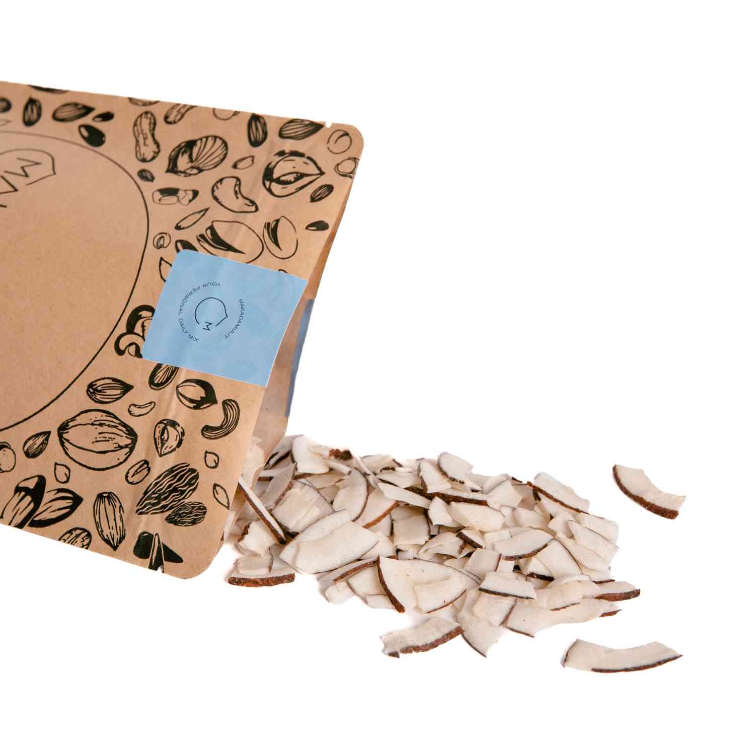 Getrocknete Kokosnuss