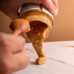 crema spalmabile di arachidi argentine primo piano