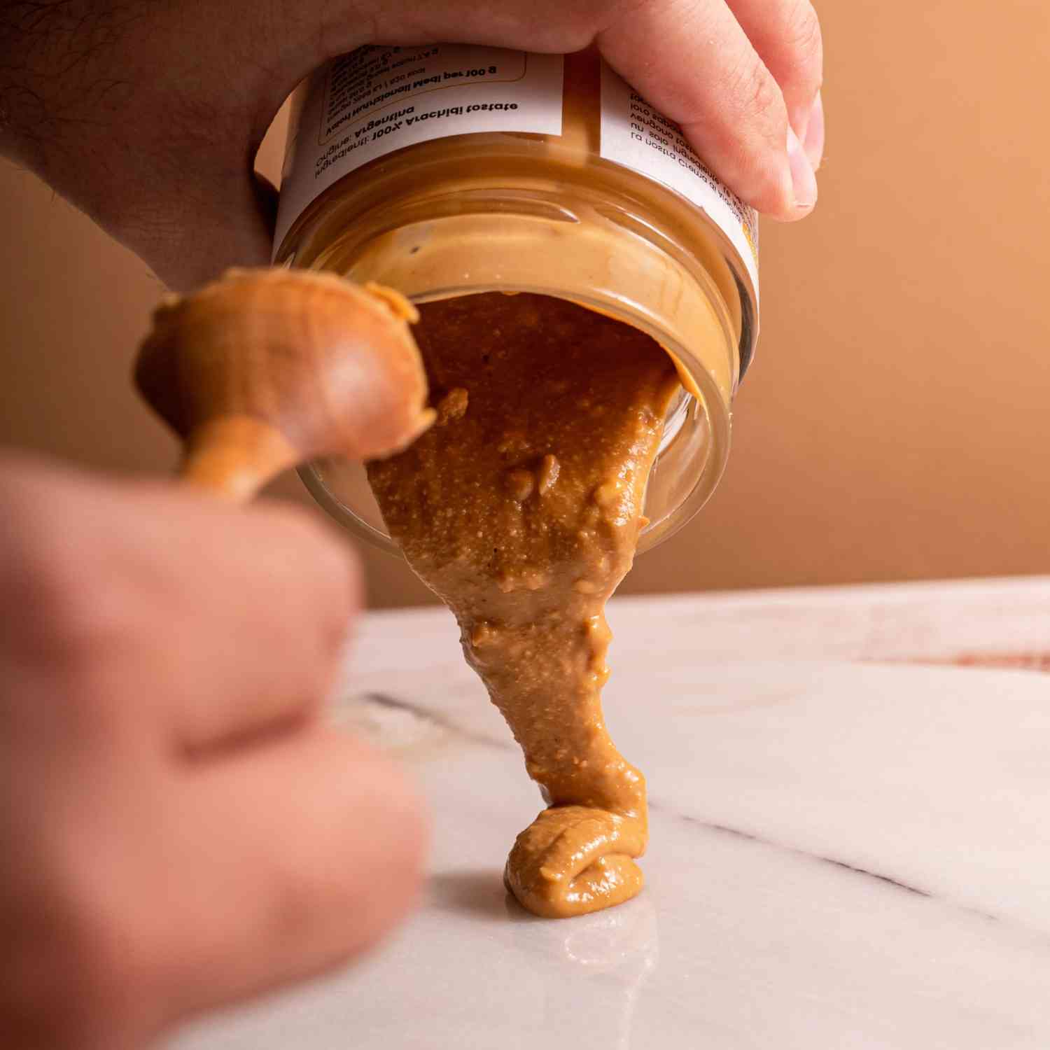 crema spalmabile di arachidi argentine primo piano