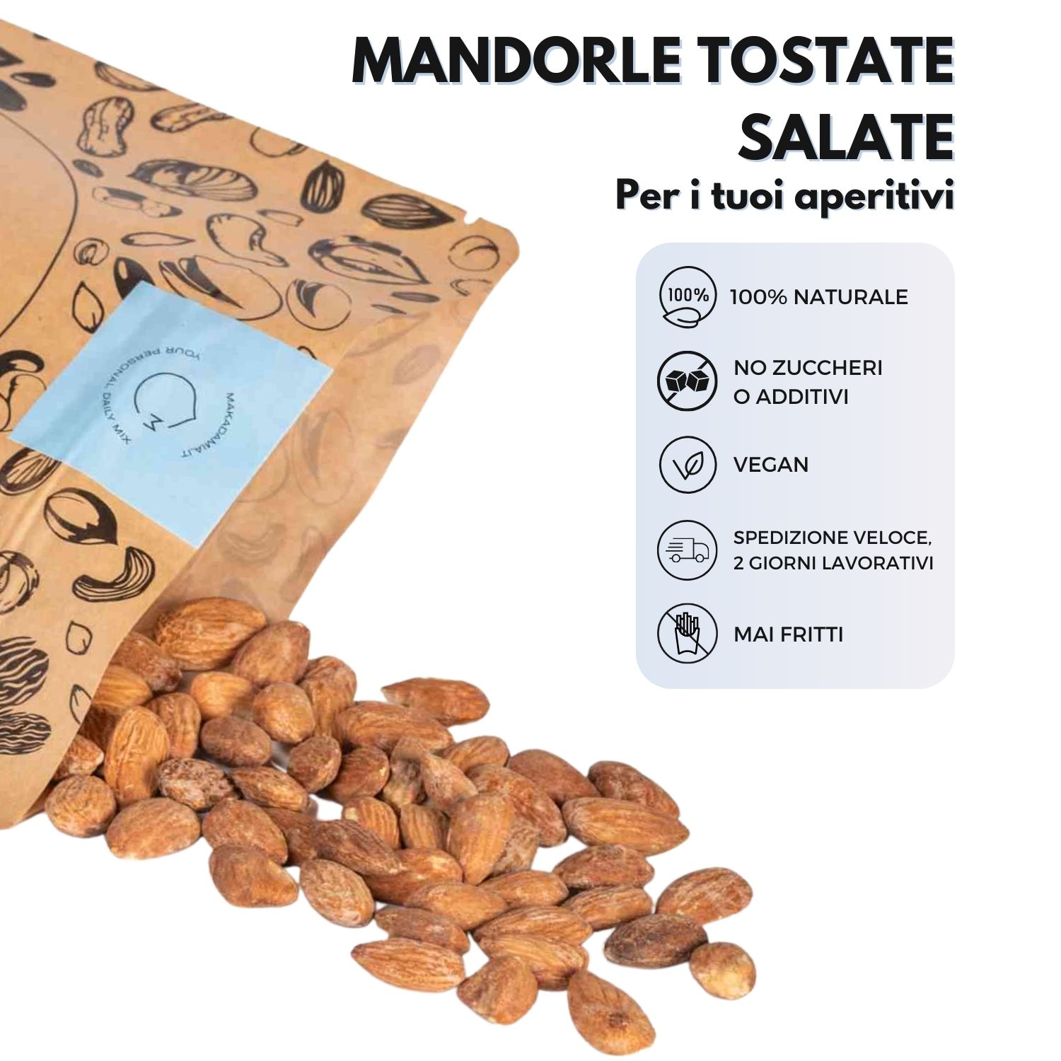 Roasted Salted Almonds