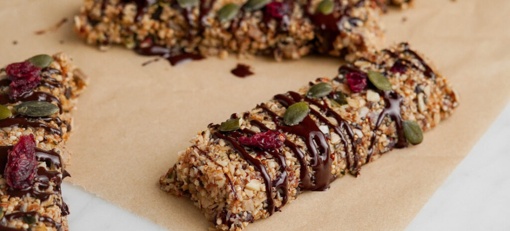 Barrette di avena e semi