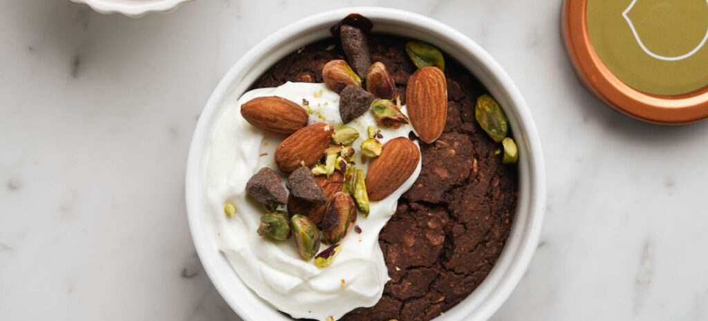 Baked oats al cioccolato