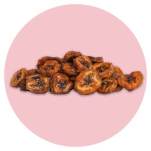 100% banana disidratata