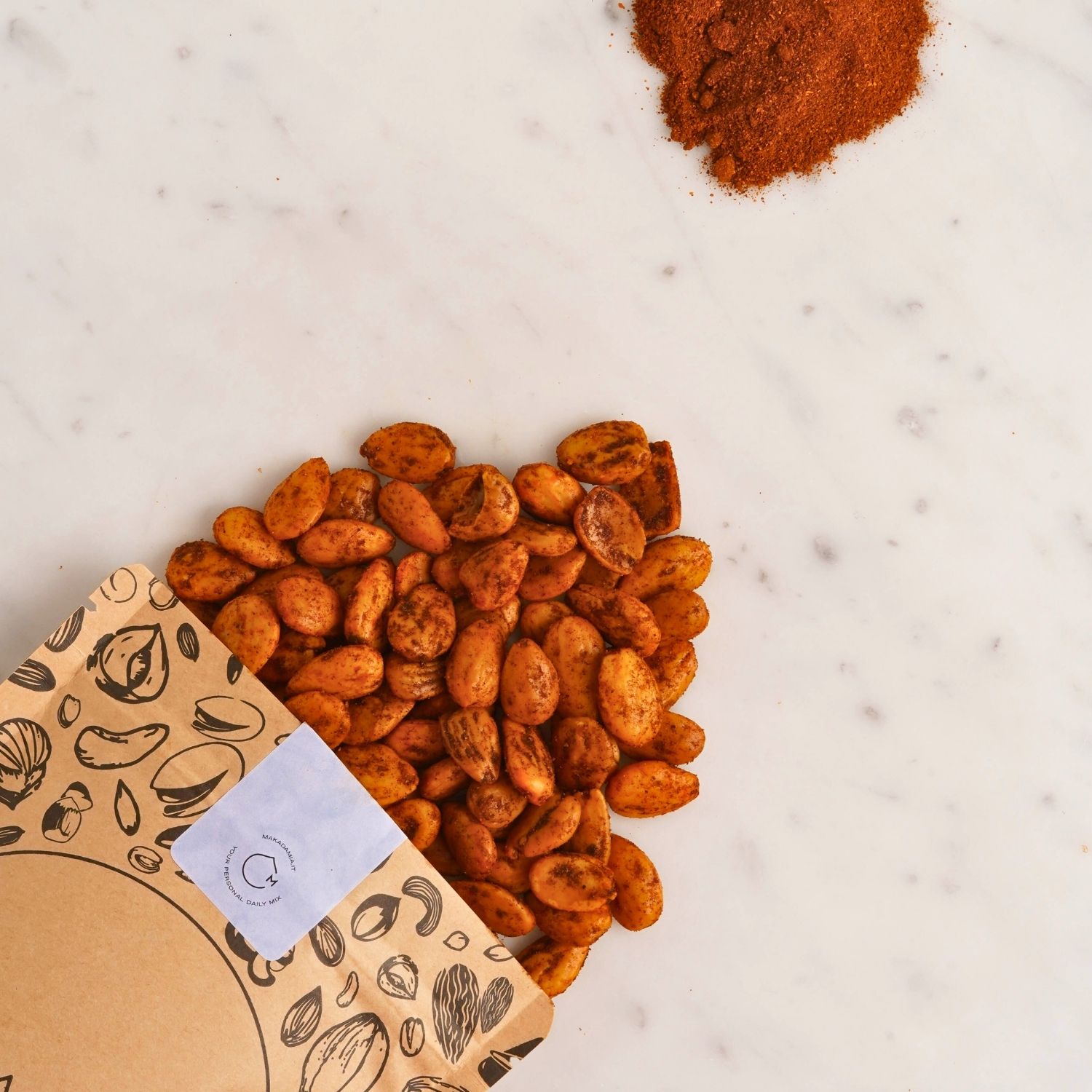 mandorle alla paprika