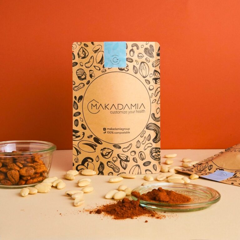 mix mandorle alla paprika still life