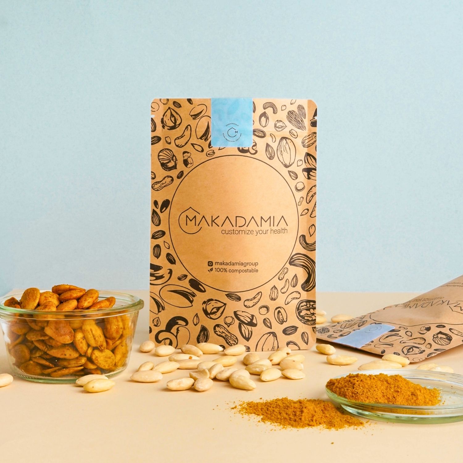 mix mandorle curry still life