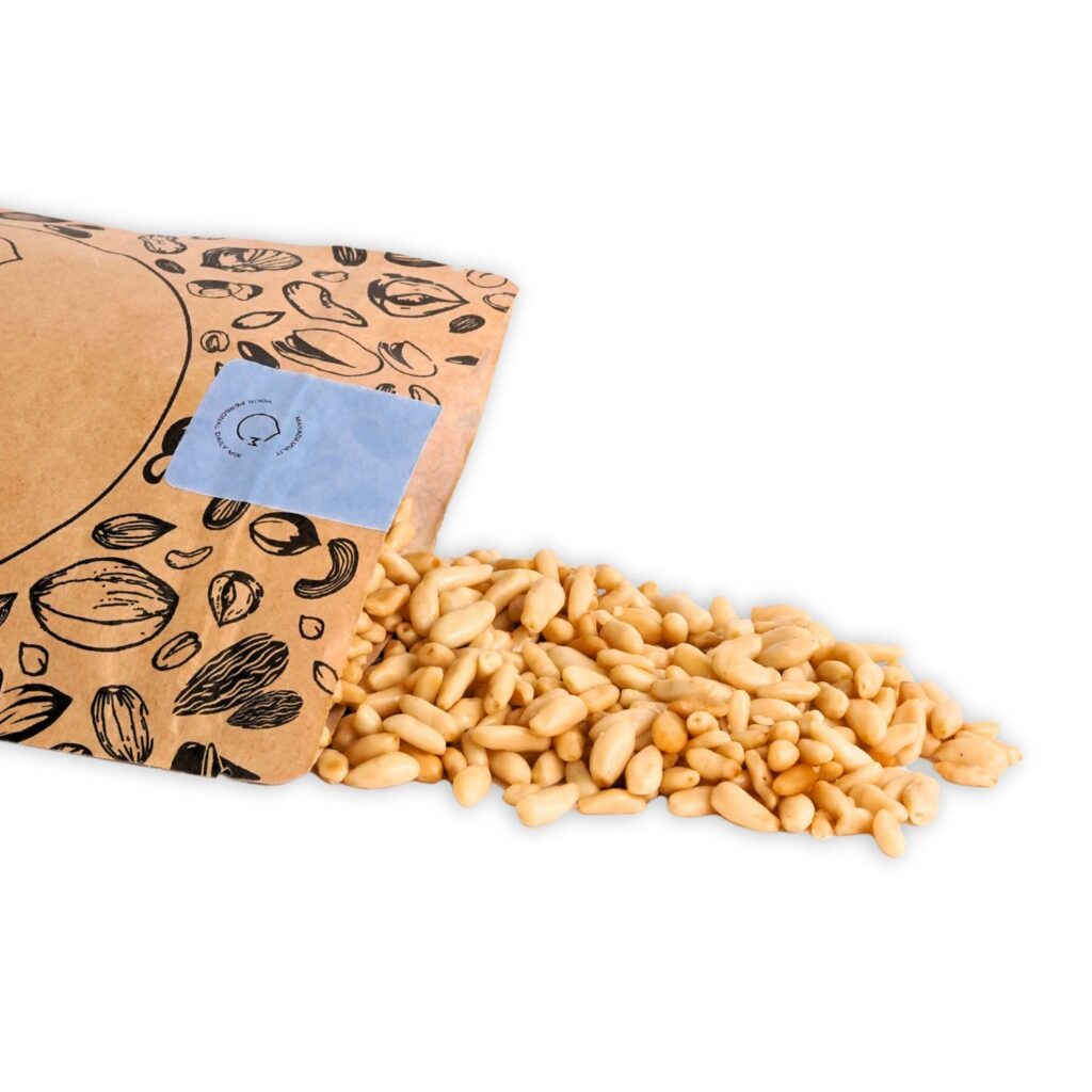 pinoli mediterranei in busta