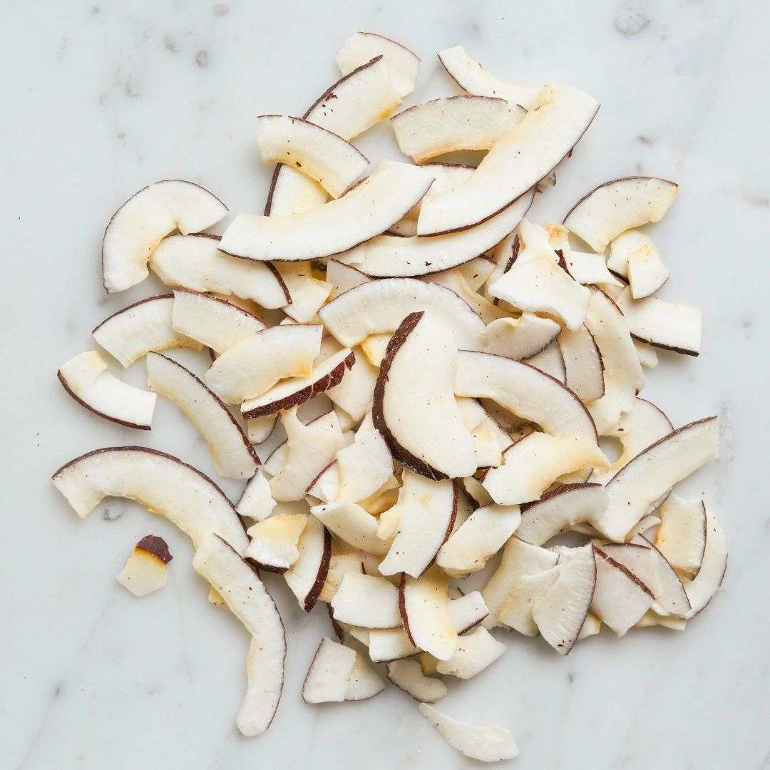 Getrocknete Kokosnuss