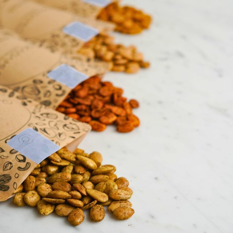 frutta secca speziata makadamia