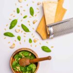 pinoli pesto still life