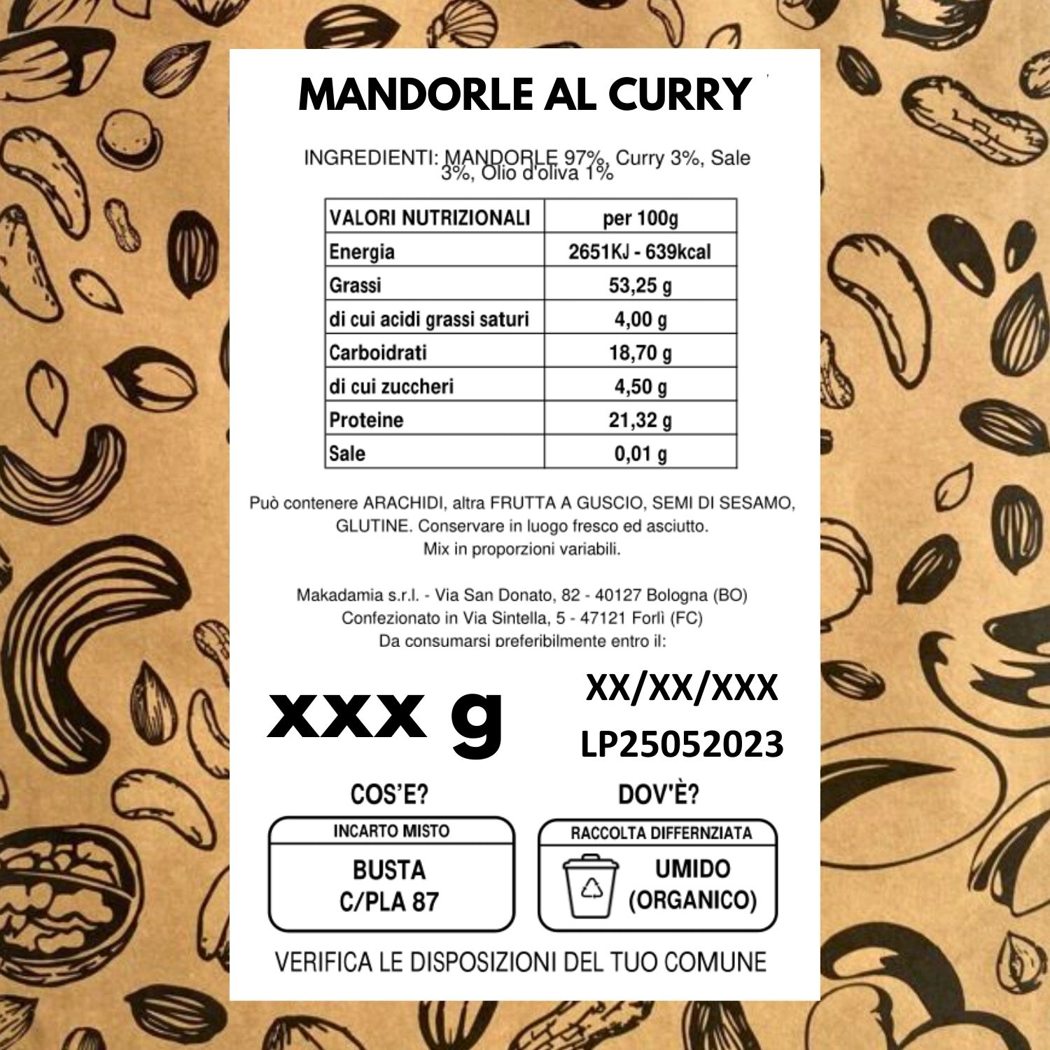 Mandorle al Curry