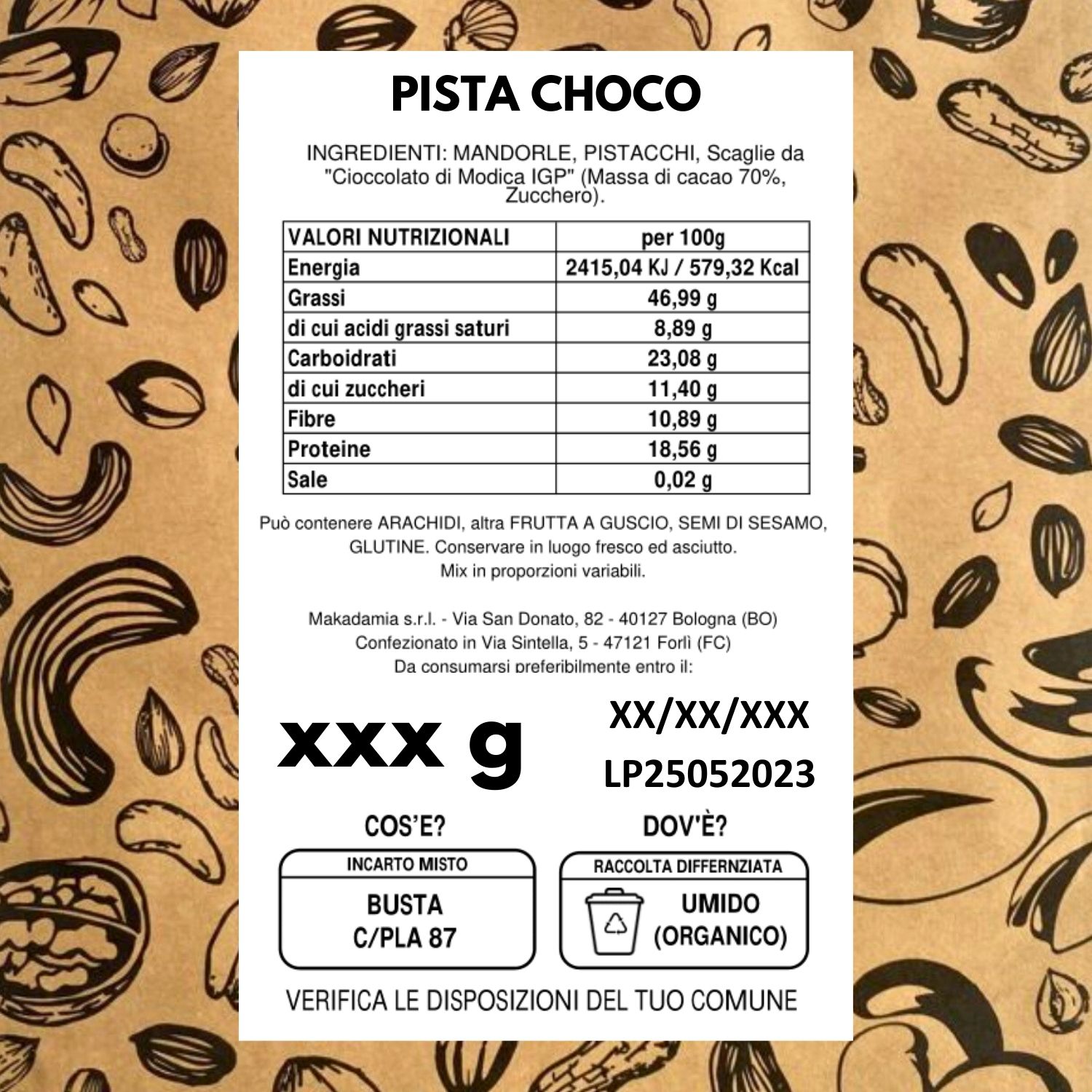 Pista Choco