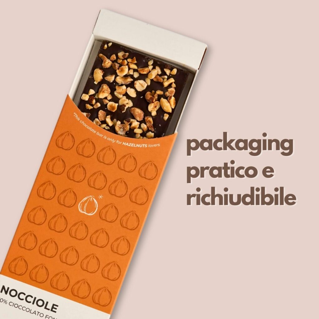 tavolette di cioccolato e nocciole makadamia