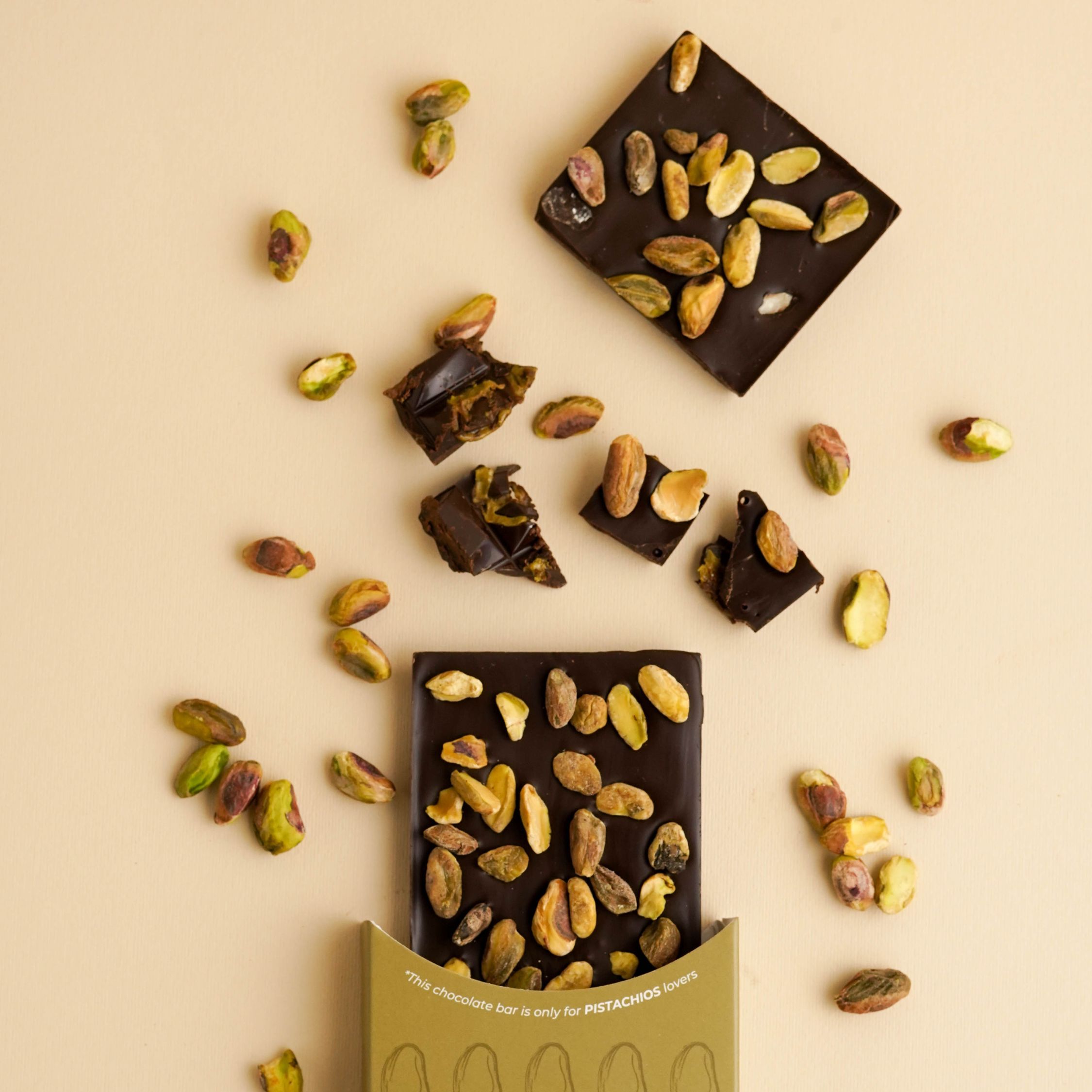 Chocolate and Pistachio Bar