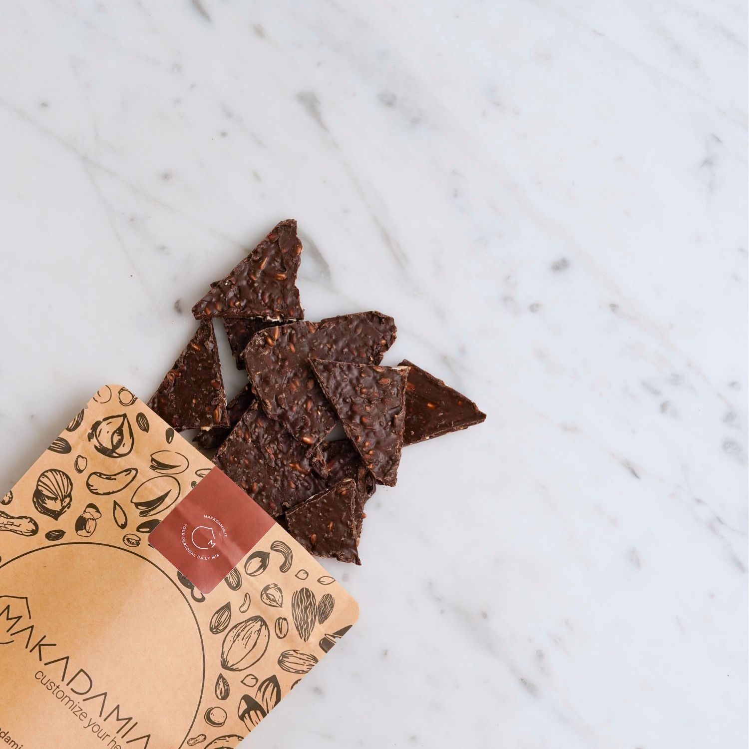 Crackers di Semi e Cioccolato