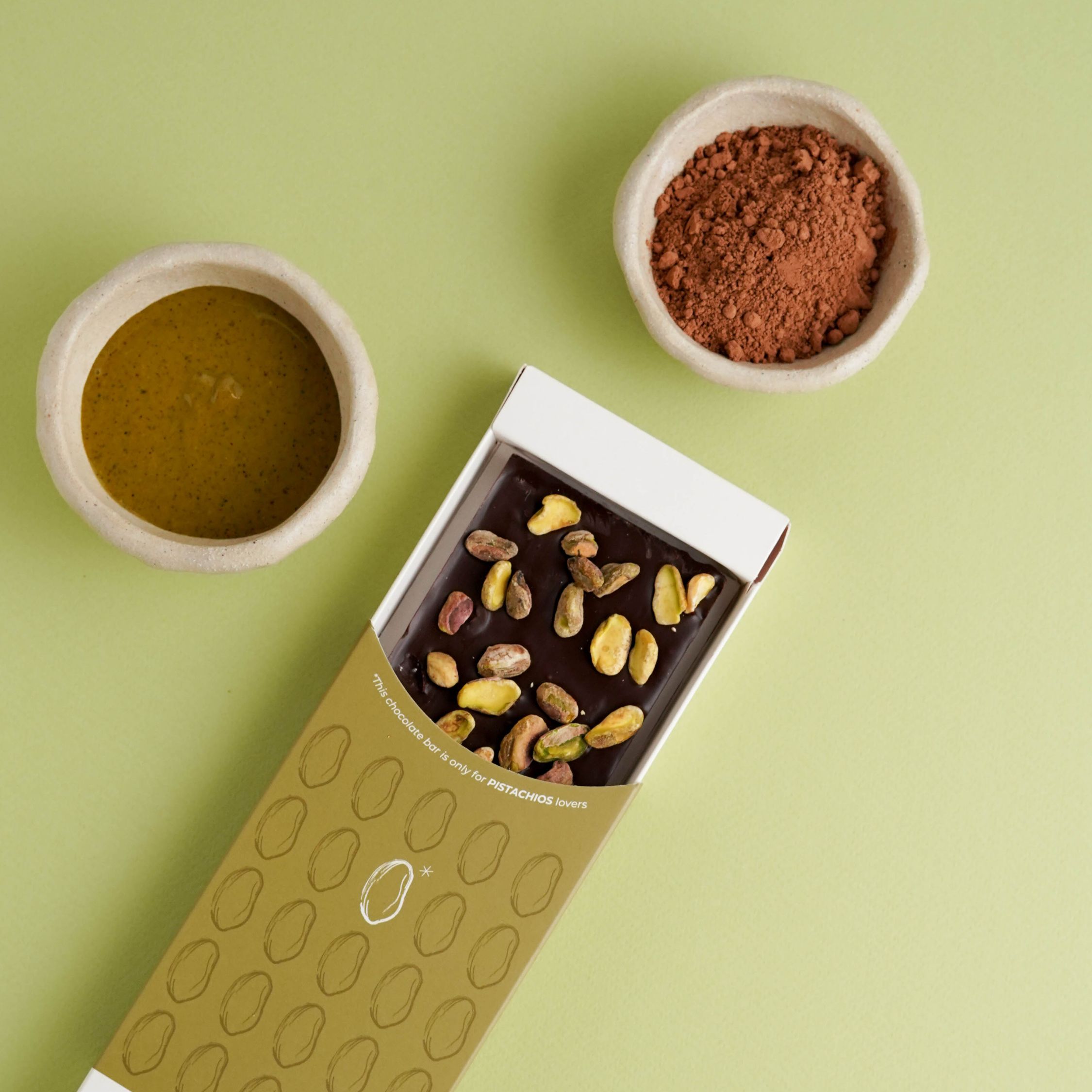 Chocolate and Pistachio Bar