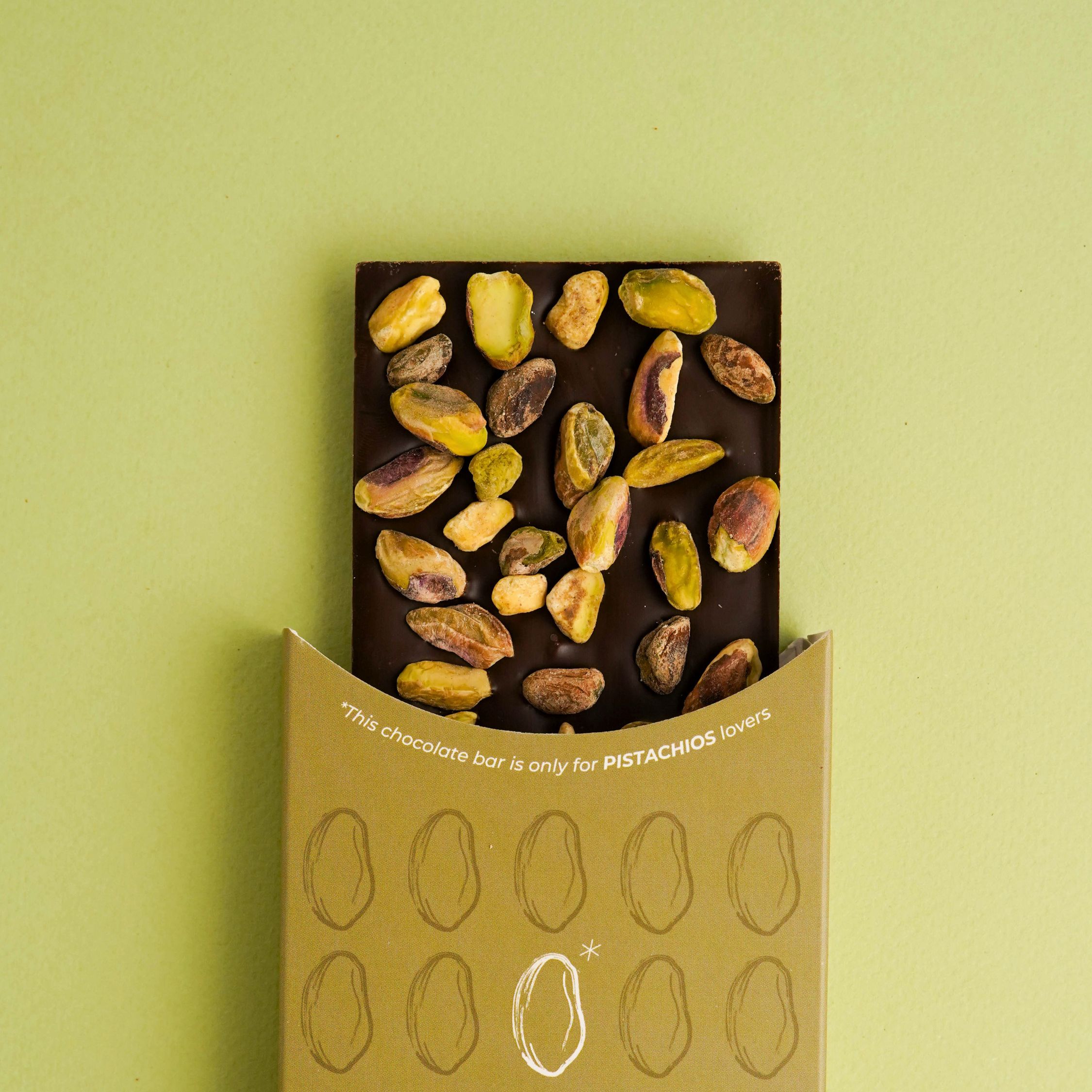 Chocolate and Pistachio Bar