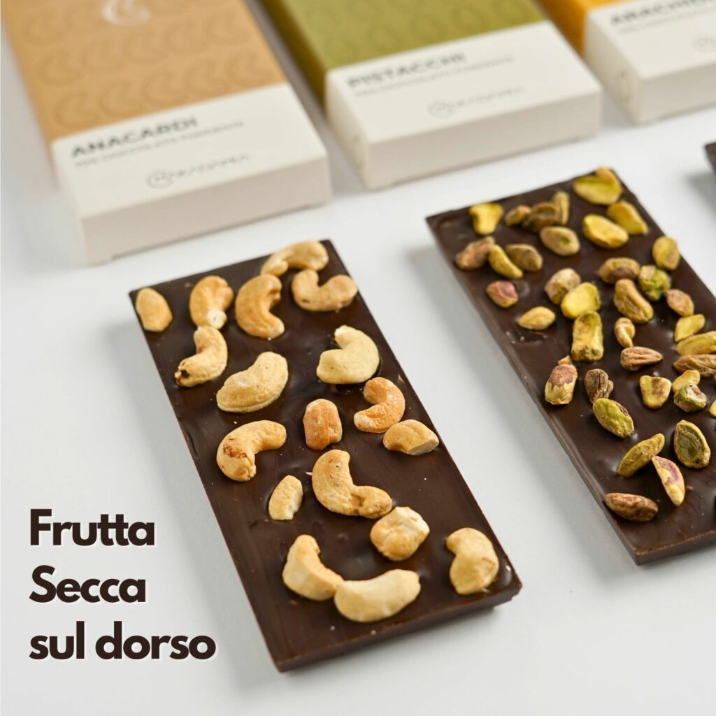 tavolette di cioccolato makadamia