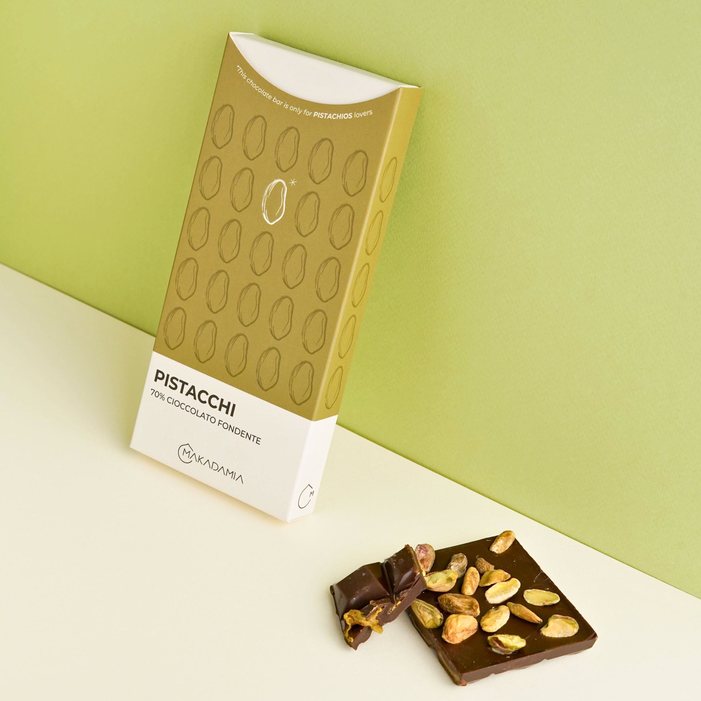 Chocolate and Pistachio Bar