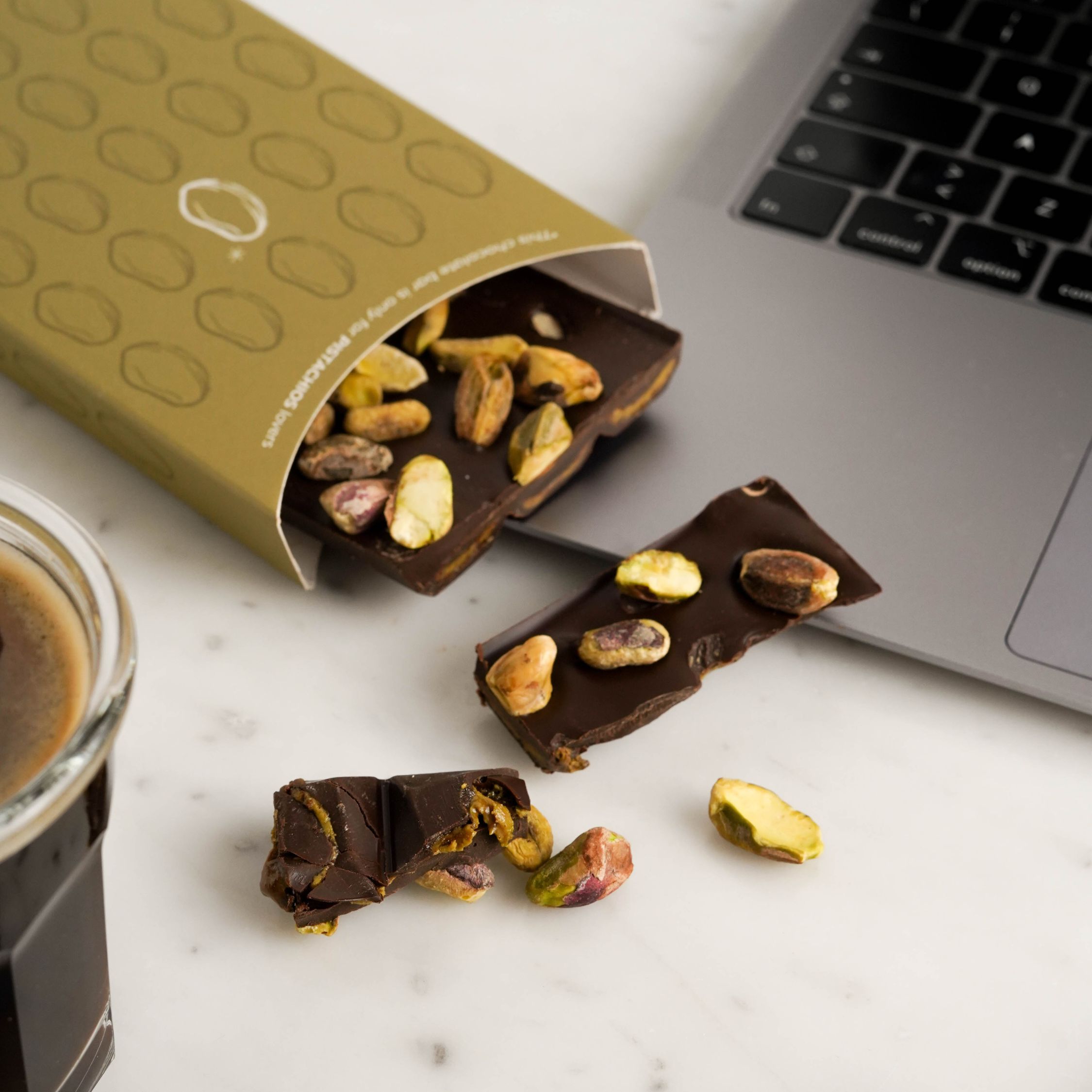 Chocolate and Pistachio Bar