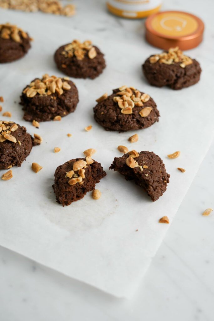 Cookies arachidi e cioccolato