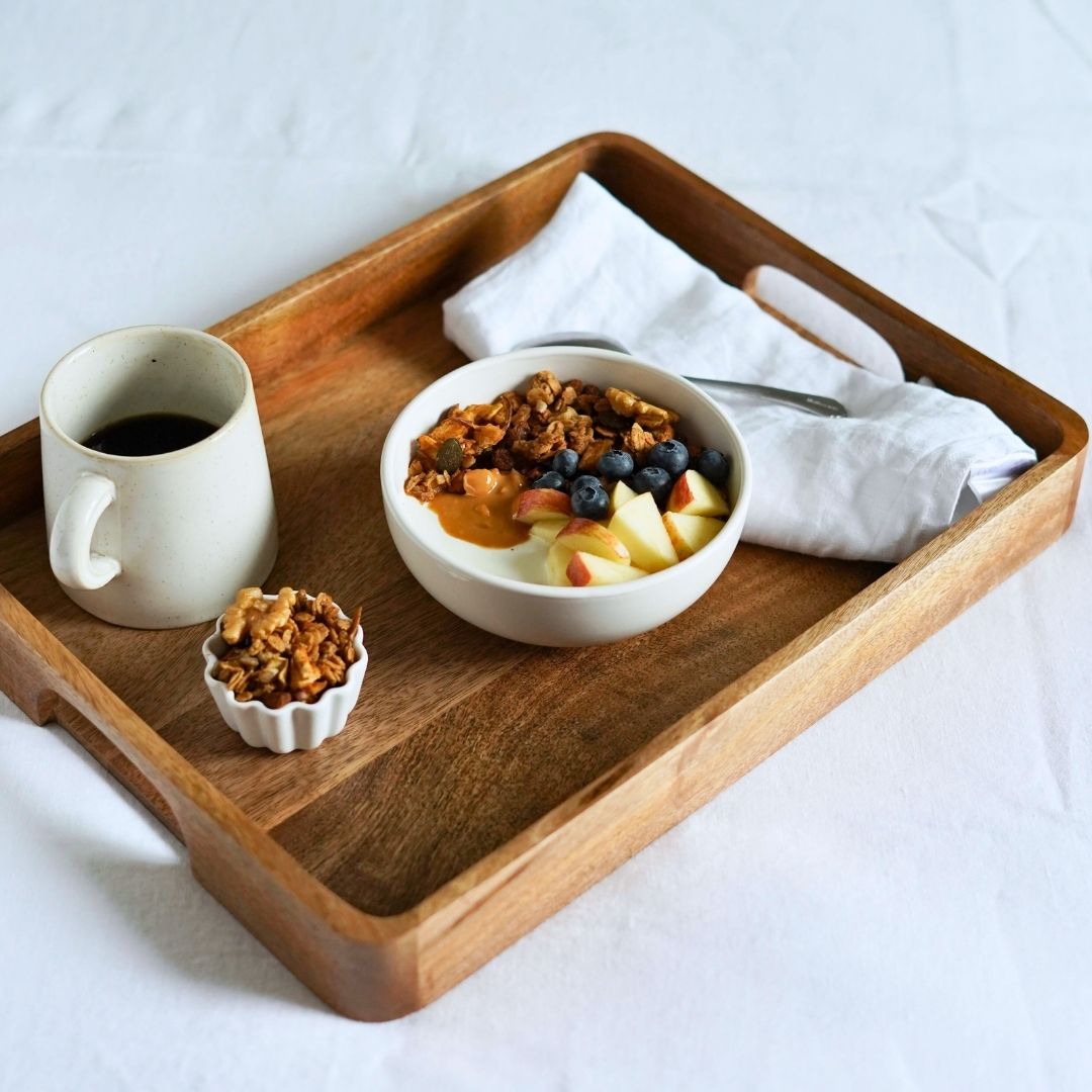 APPLE CINNAMON GRANOLA makadamia