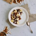 CHOCO BANANA GRANOLA makadamia