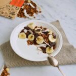 CHOCO BANANA GRANOLA makadamia