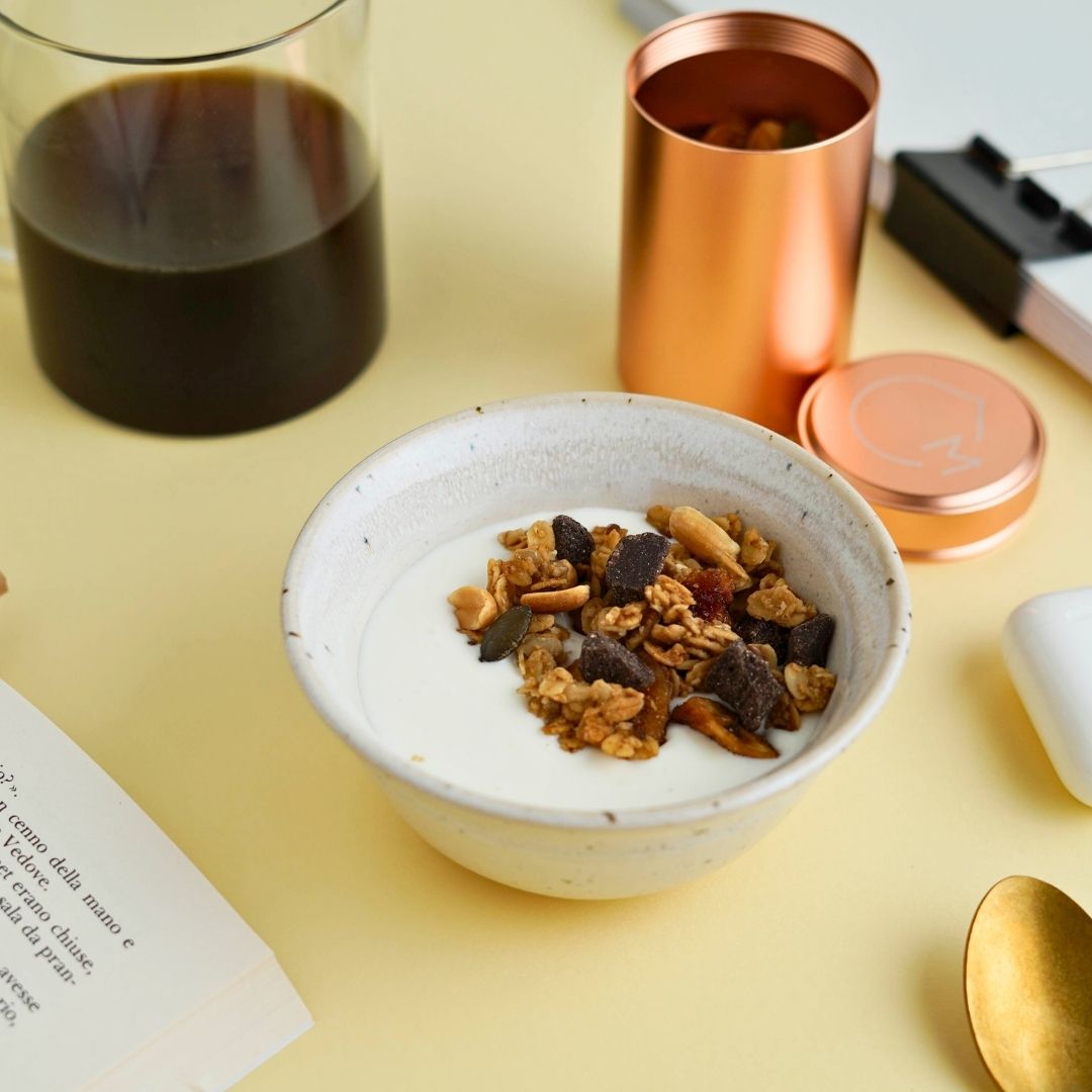 DARK CHOCO GRANOLA makadamia