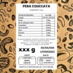 Pera essiccata valori nutrizionali