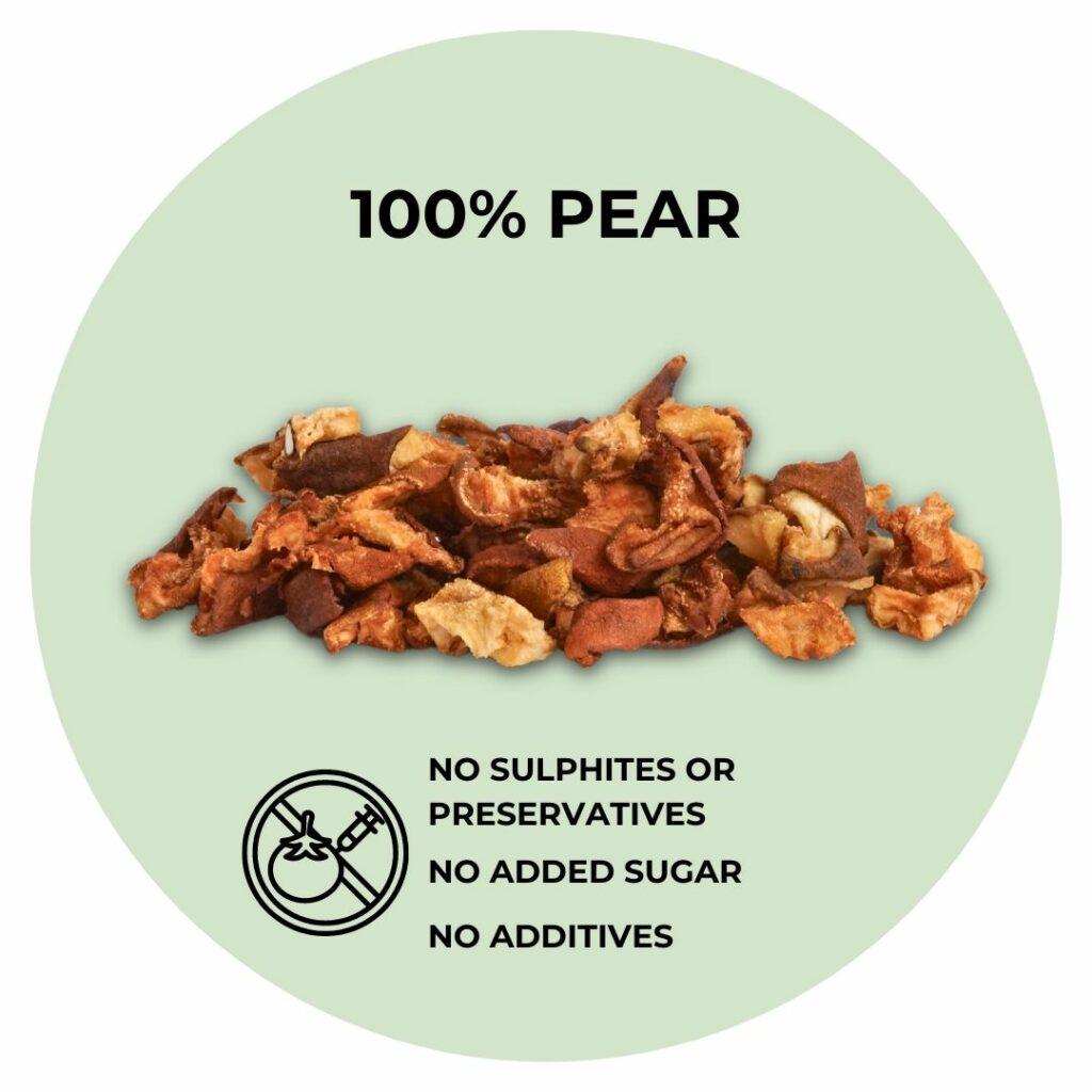 pera essiccata makadamia