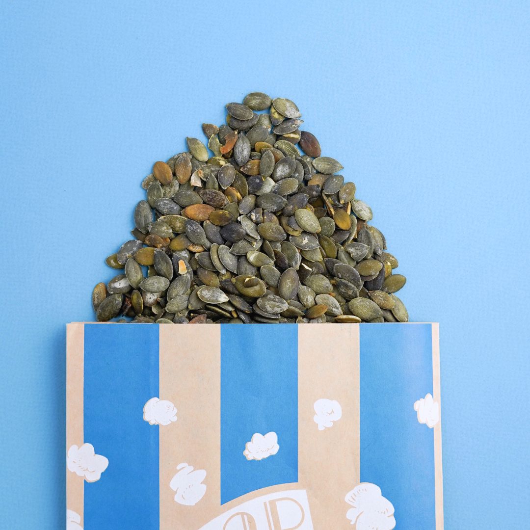 semi di zucca tostati e salati