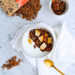 granola pere e cioccolato