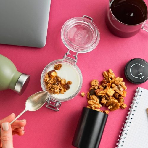 APPLE CINNAMON GRANOLA makadamia