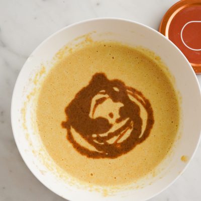 Baked Oats pesca e noci pecan