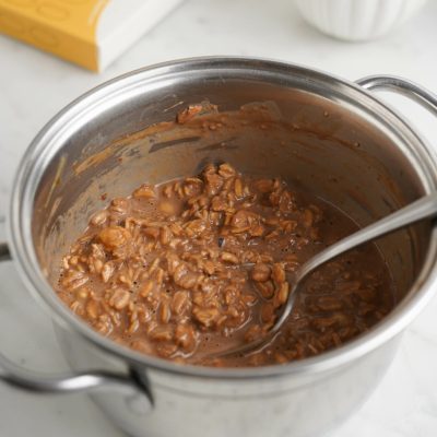 Porridge cioccolato e arachidi-4